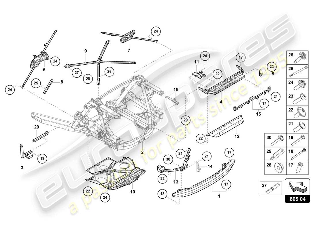 part diagram containing part number 8h0806221