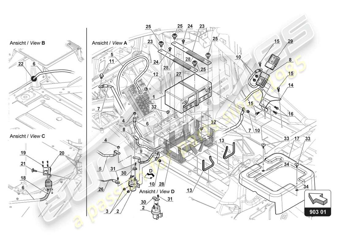 part diagram containing part number n10205802