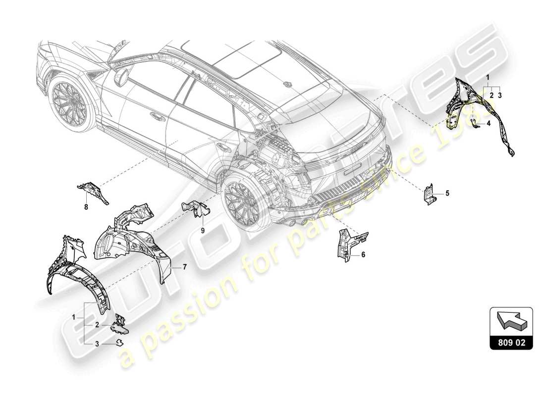 part diagram containing part number 4m6809851