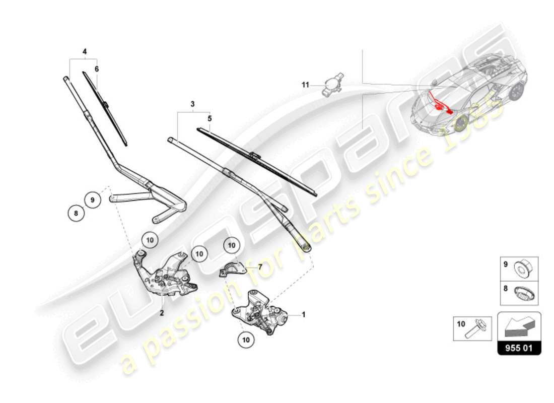 part diagram containing part number 47c955023