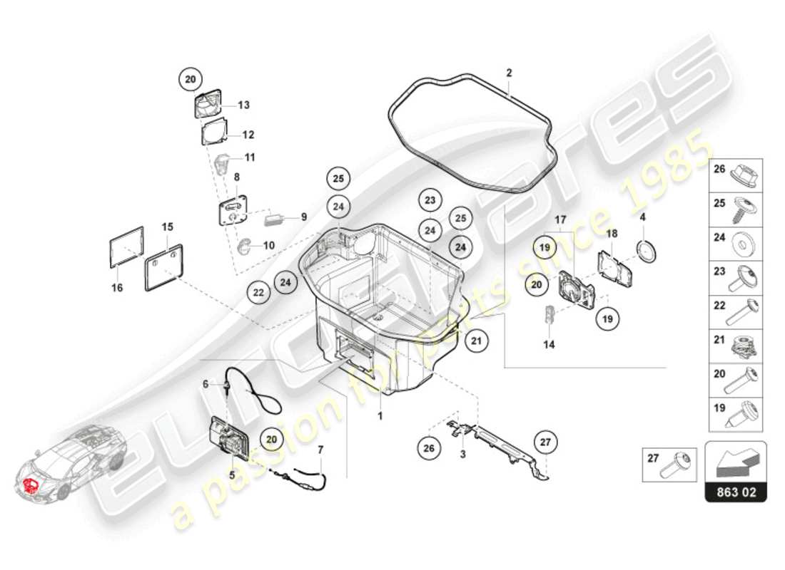 part diagram containing part number n10656202