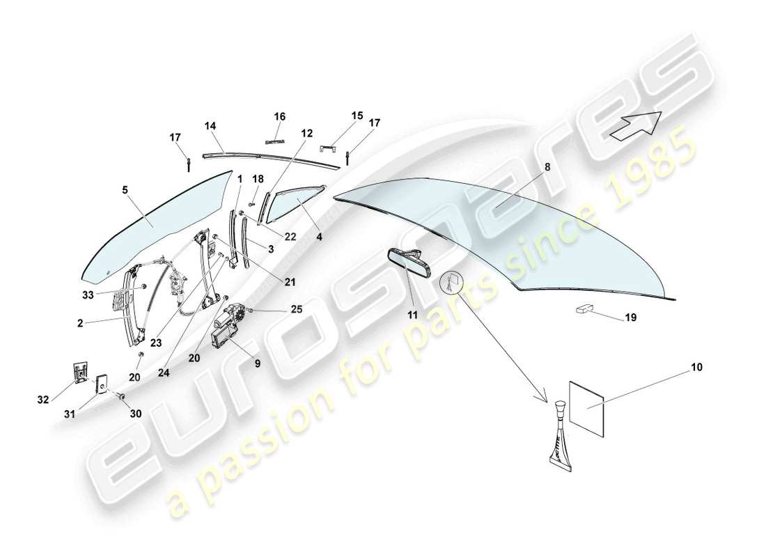 part diagram containing part number 701845543a