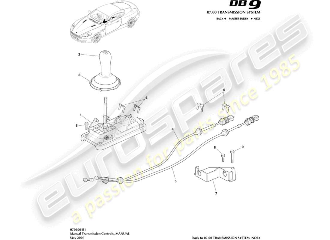 part diagram containing part number 4g43-7k327-ac