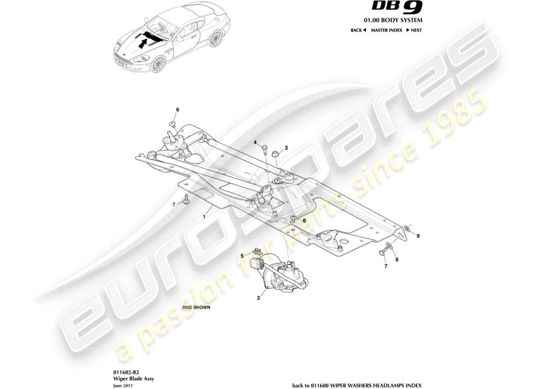 part diagram containing part number 705133