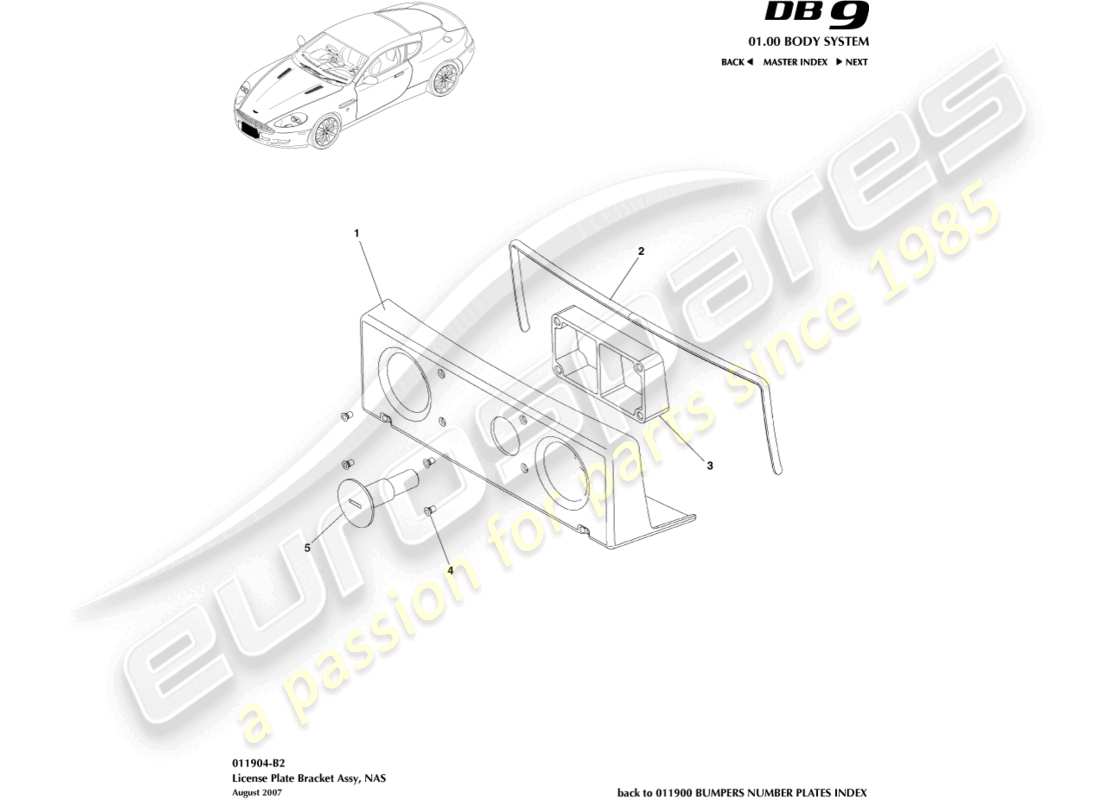 part diagram containing part number 4g43-17a835-dc