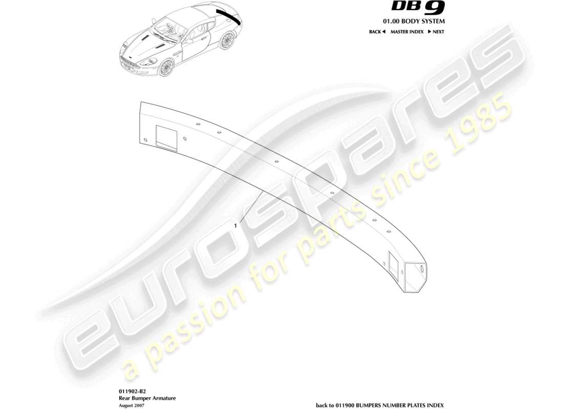 part diagram containing part number cd33-17758-ca