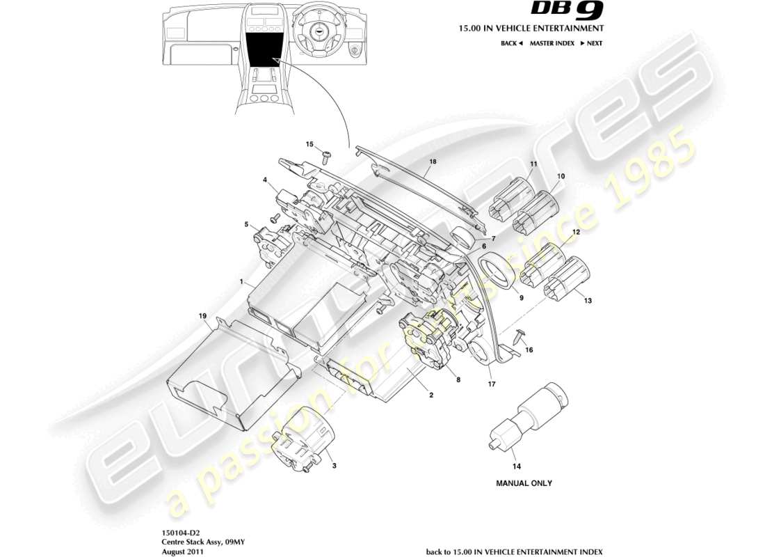 part diagram containing part number 6g33-15k237-aa