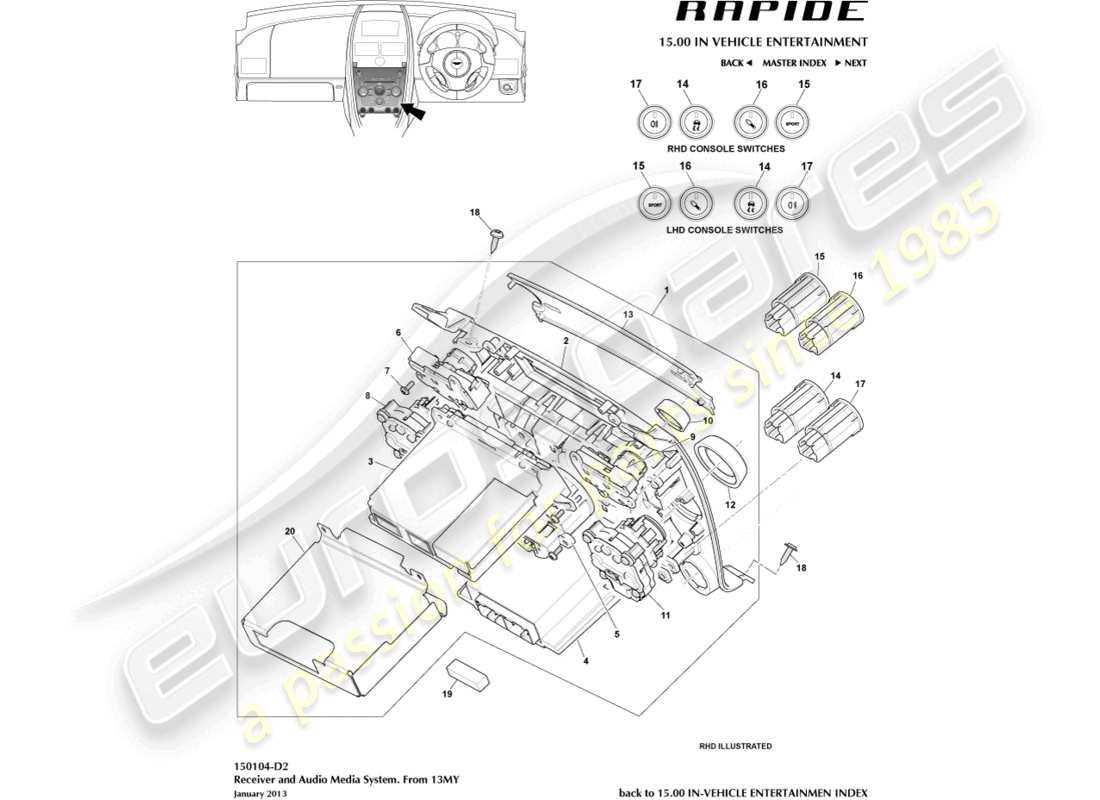 part diagram containing part number ad33-2c418-ca