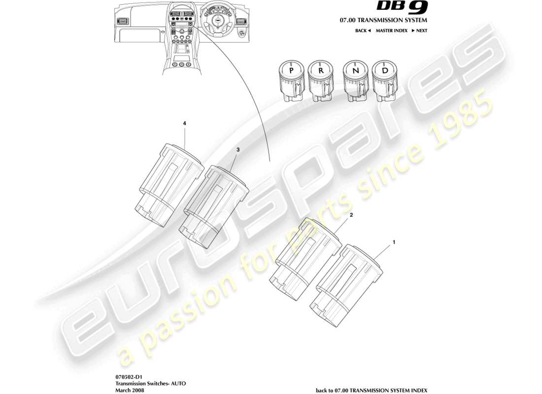 part diagram containing part number 6g33-7j175-ba