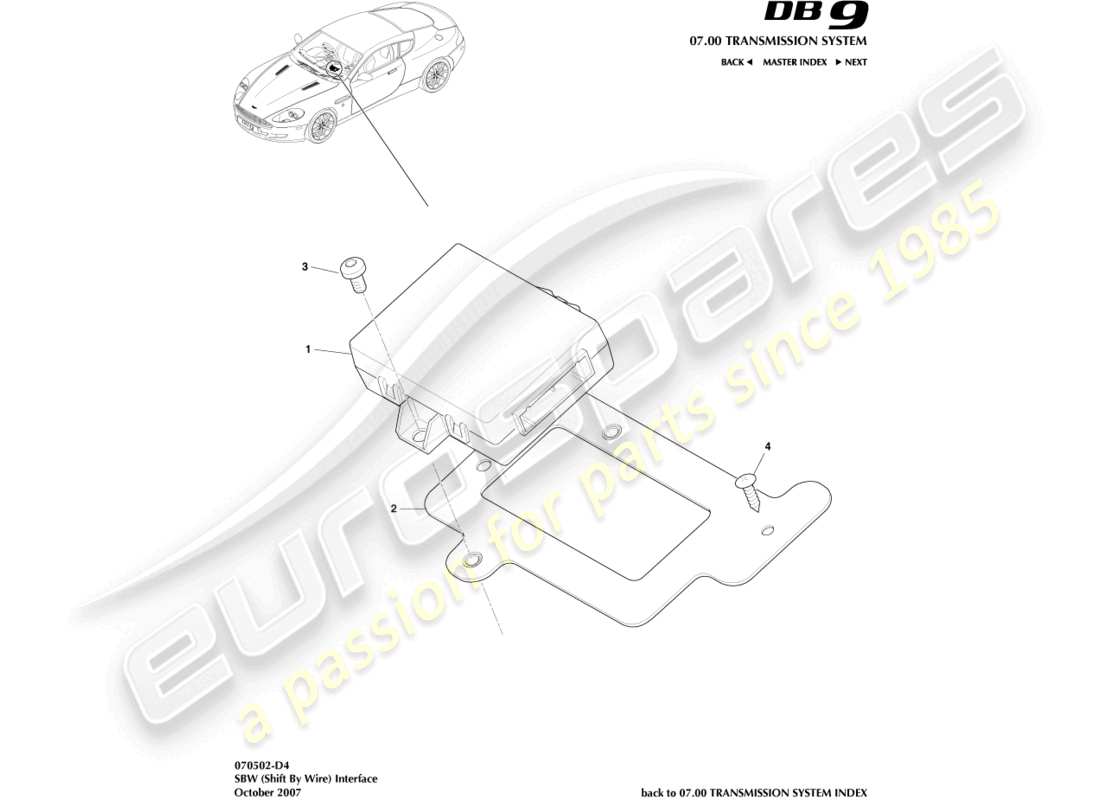 part diagram containing part number 4g43-7201-bf