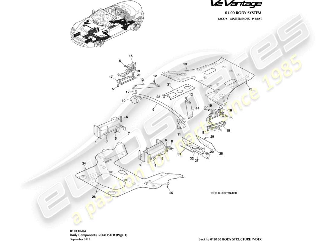 part diagram containing part number 702209