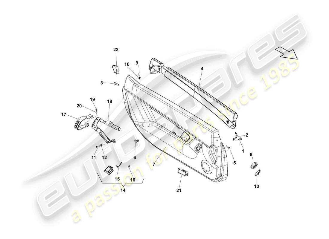 part diagram containing part number 407867105as