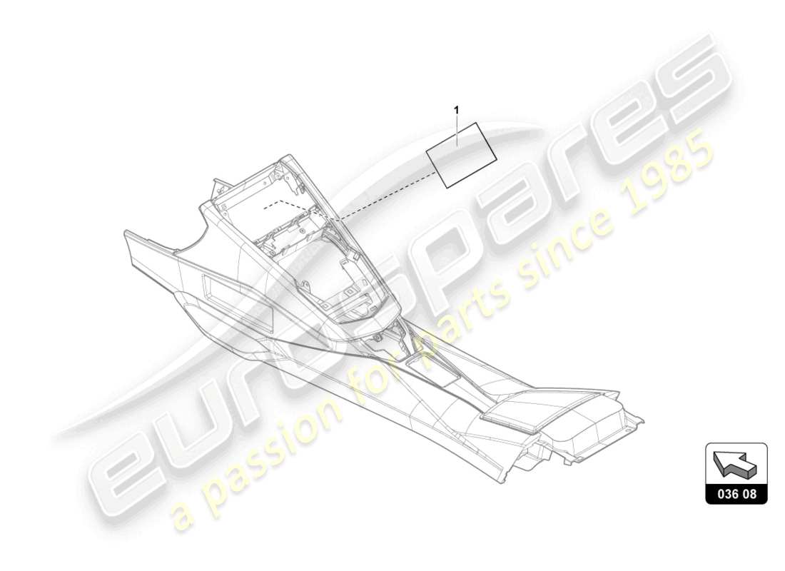 lamborghini aventador ultimae roadster (accessories) impact protection part diagram