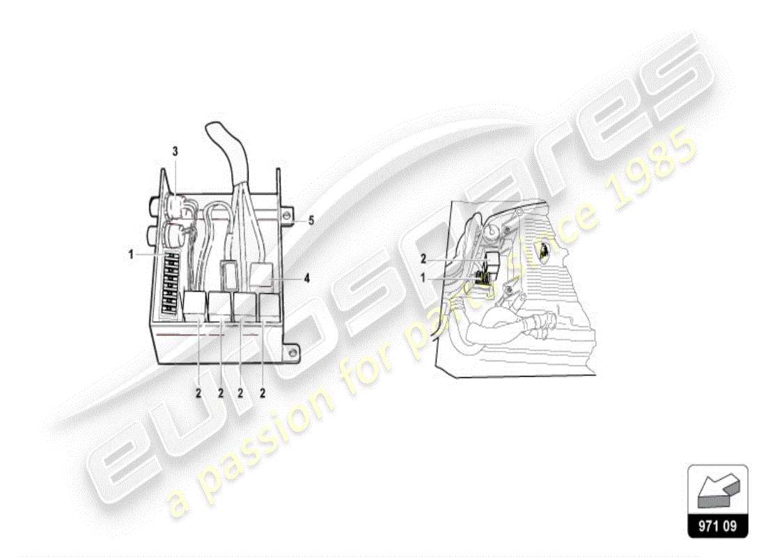 lamborghini diablo vt (1995) fuses part diagram