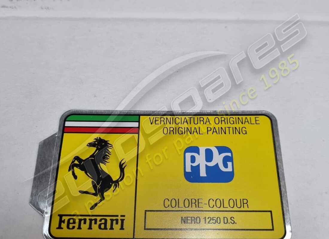 new ferrari ppg paint nero. part number mc361560 (1)