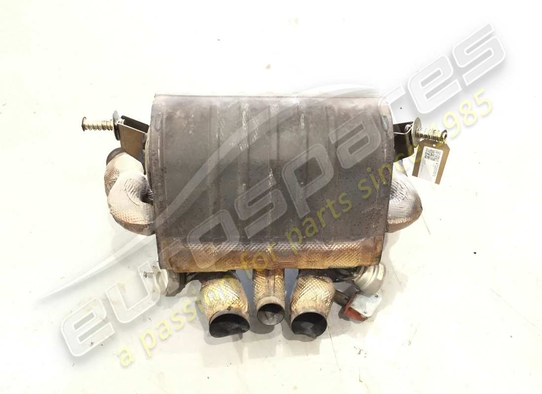 damaged lamborghini muffler senza cat part number 470251051l