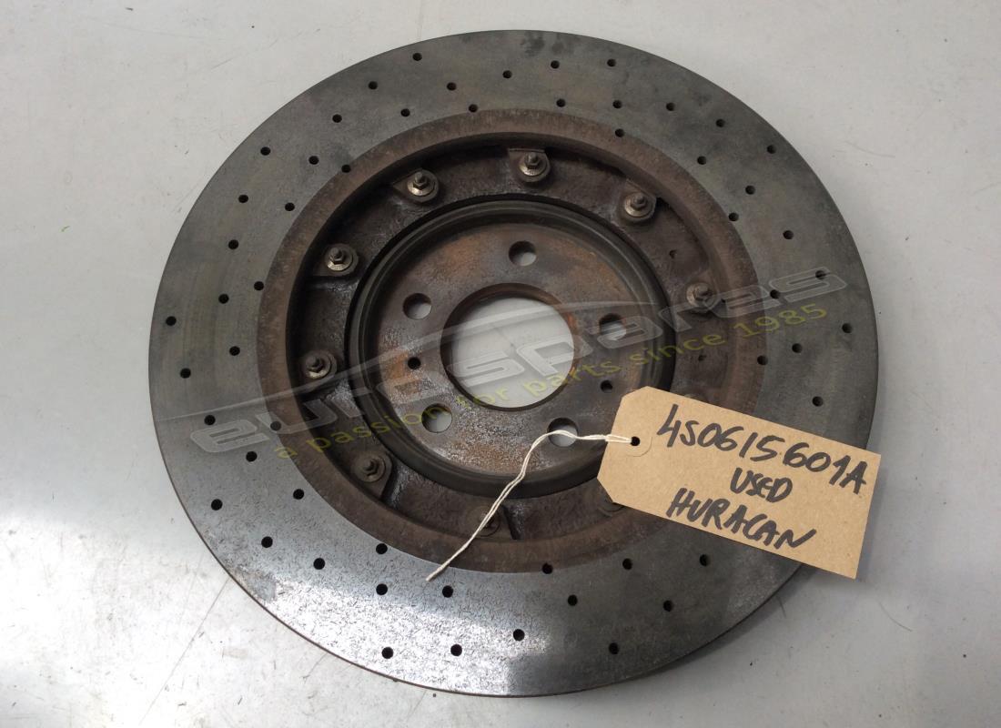 USED Lamborghini BRAKE DISK CERAMIC . PART NUMBER 4S0615602A (1)