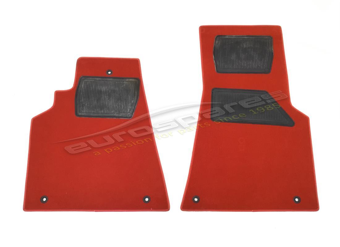 new ferrari movable carpets floor mat set red. part number 68936683 (1)