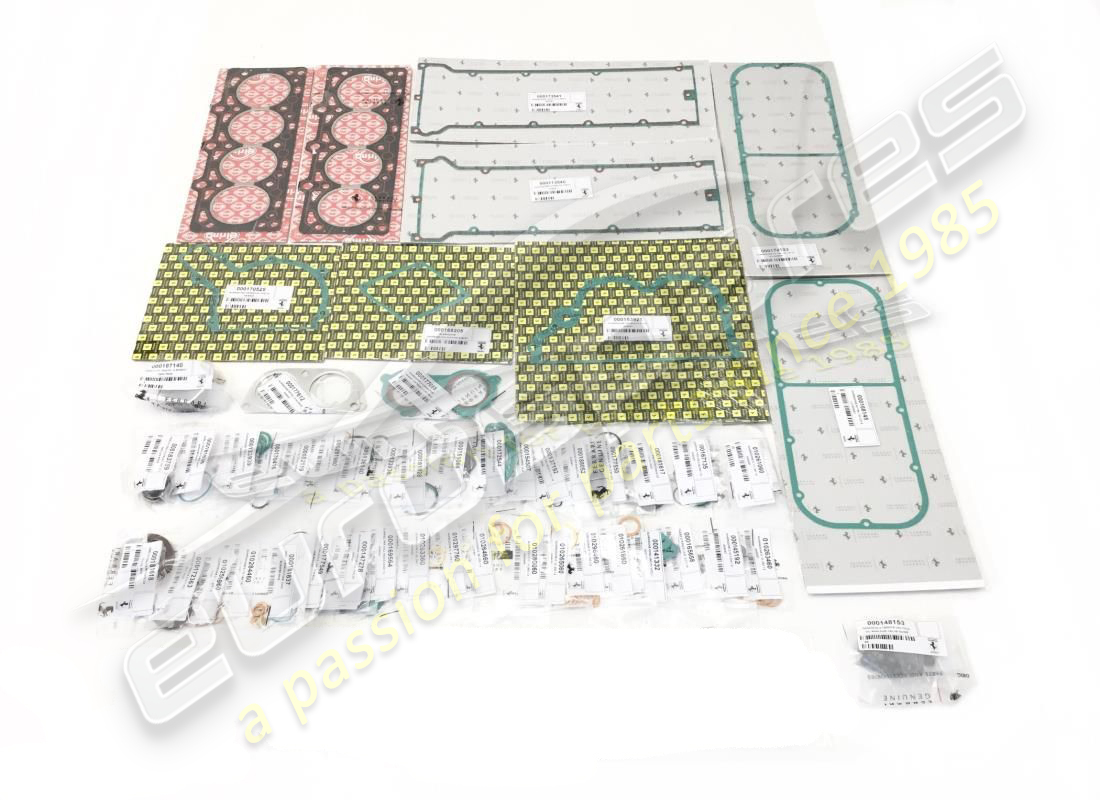 NEW Ferrari GASKET SET (SEE ALSO EPK0000054 & EAP1230061) . PART NUMBER 182027 (1)