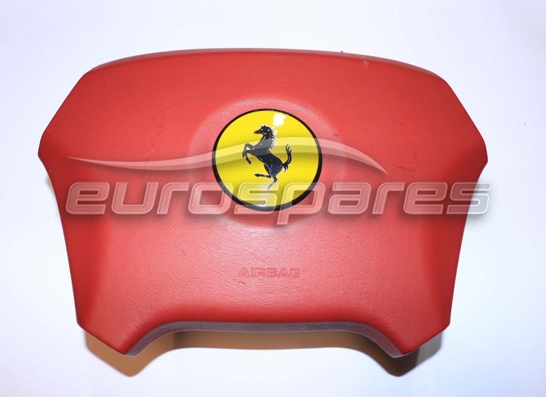 used ferrari drive airbag in red leather 3171. part number 65895701 (1)