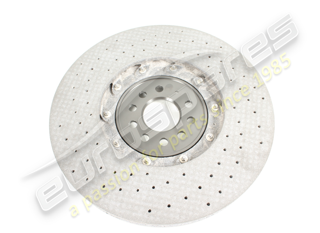 new lamborghini front r h ceramic brake disc (vented). part number 470615302g (2)