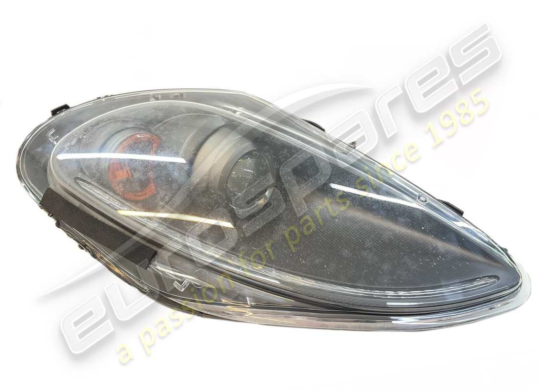 USED Ferrari RH HEADLIGHT LOW/HIGH BEAM CARBON VERSION . PART NUMBER 255024 (1)