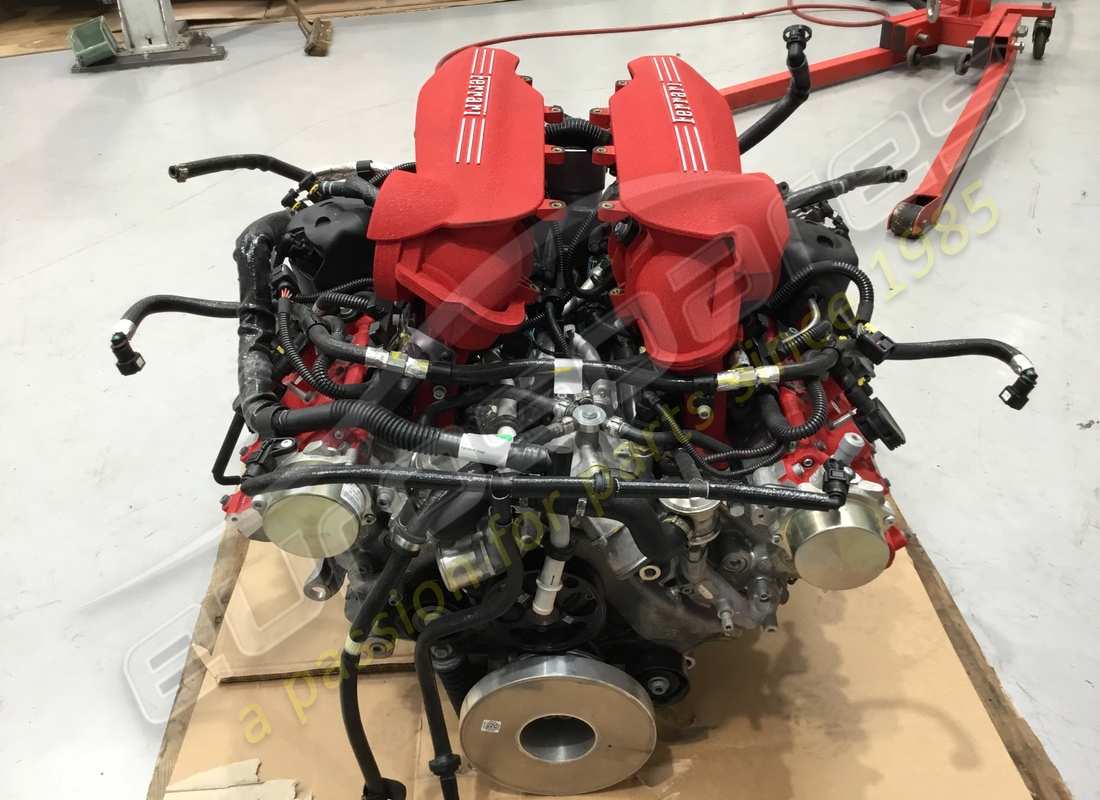 used ferrari 488 engine. part number 985000235 (2)