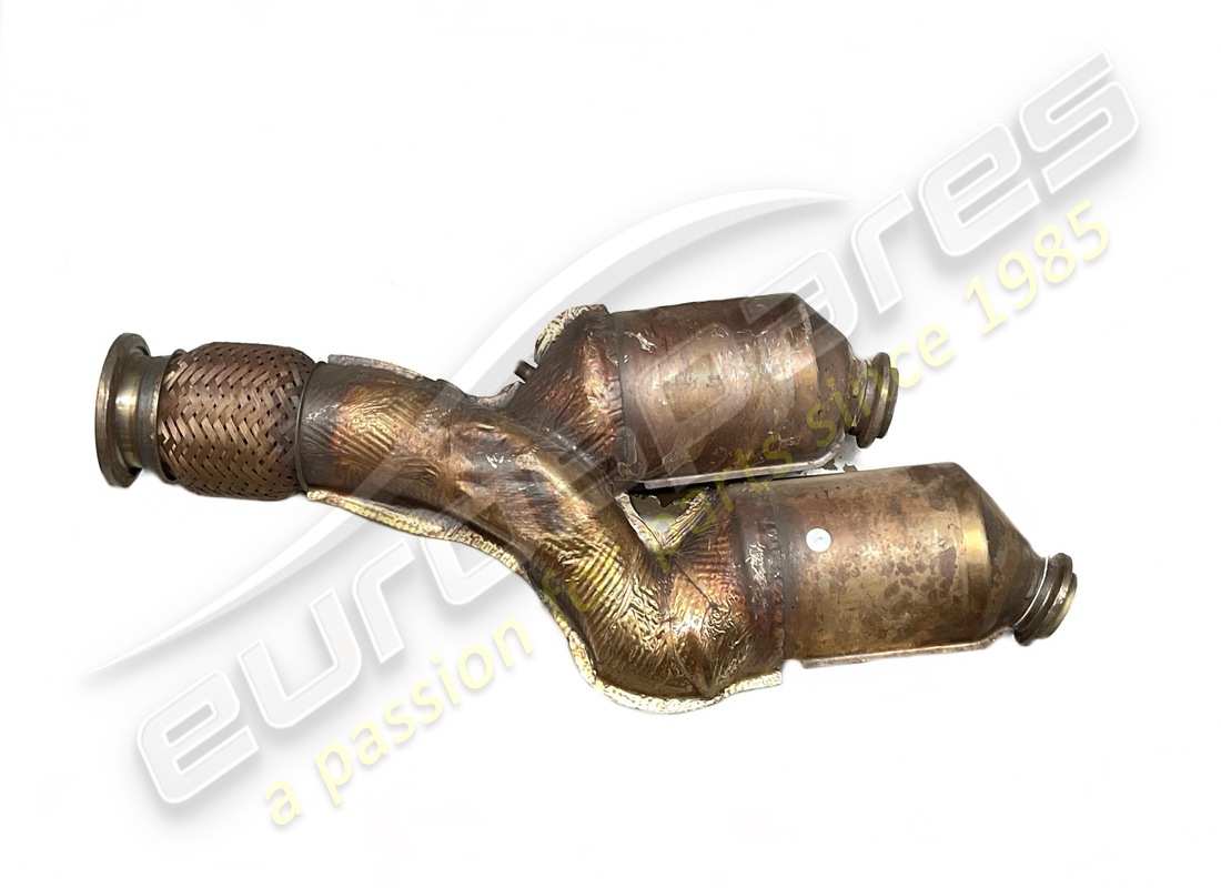 used lamborghini pre-catalytic converter part number 07m131778b