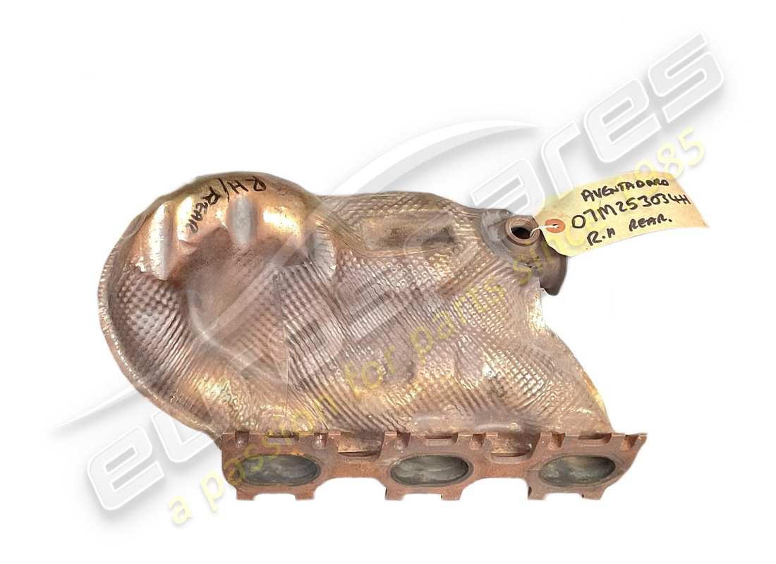 used lamborghini exhaust manifold. part number 07m253034h (2)