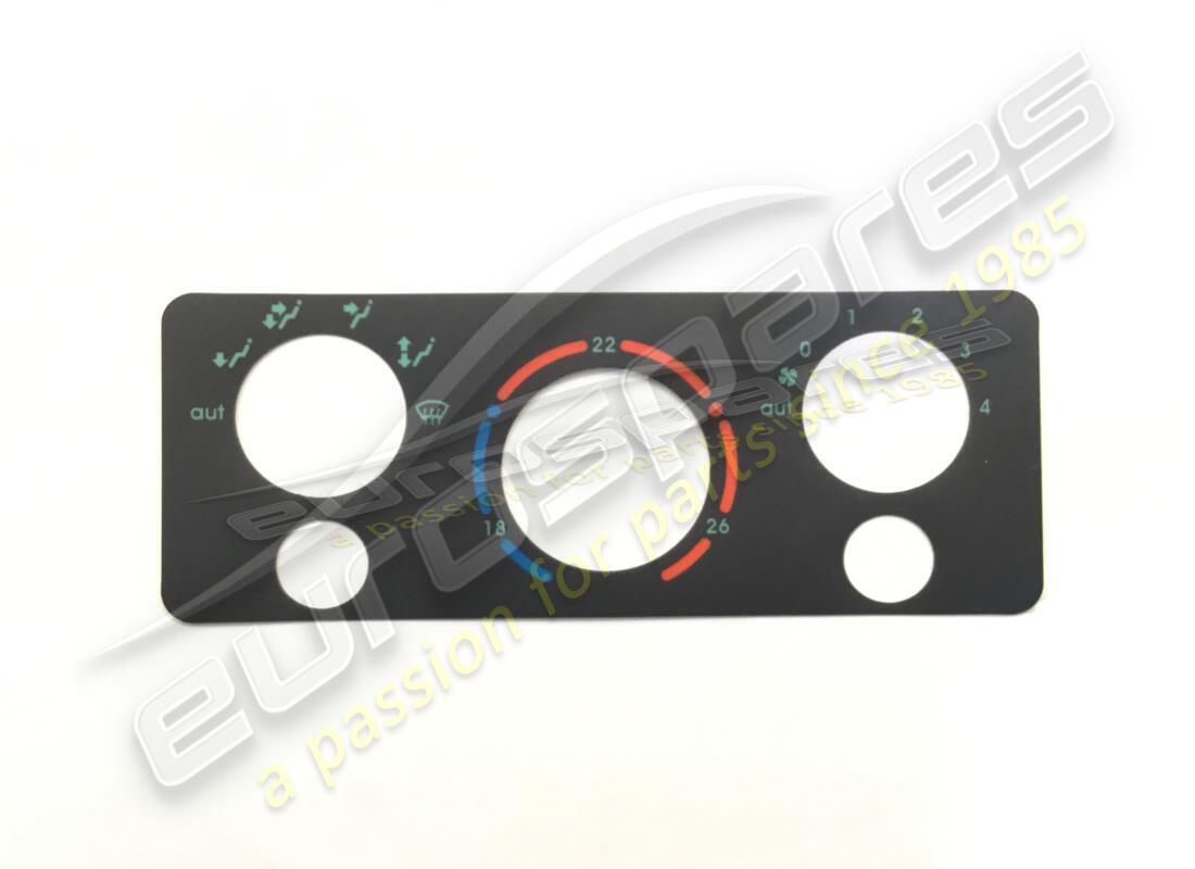 new eurospares a/c dash control unit fascia sticker (celcius). part number 65191800a (1)