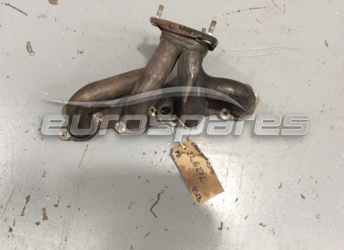 used maserati complete rh exhaust manifold. part number 226272 (1)