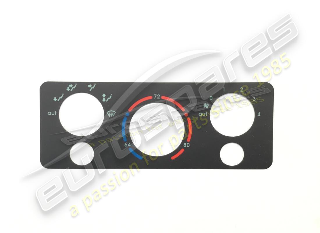 new eurospares 550 a/c dash control unit fascia sticker (farenheit). part number 64794200a (1)