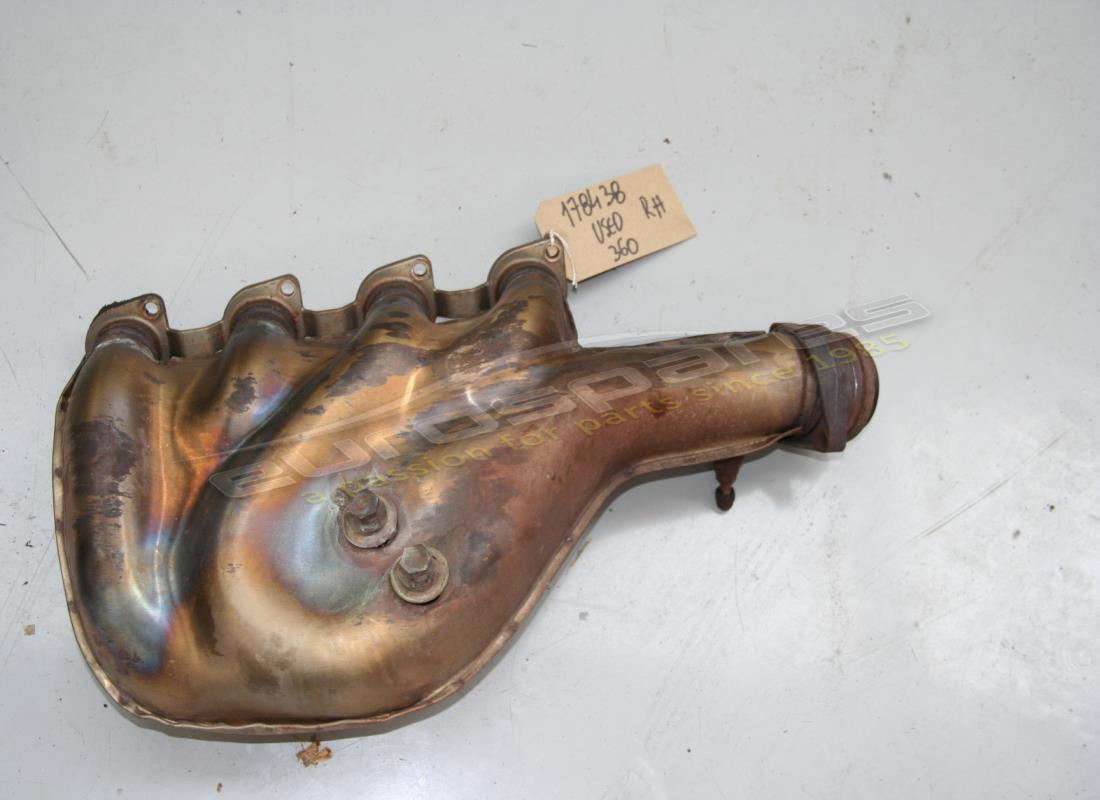 USED Ferrari RH EXHAUST MANIFOLD . PART NUMBER 178438 (1)