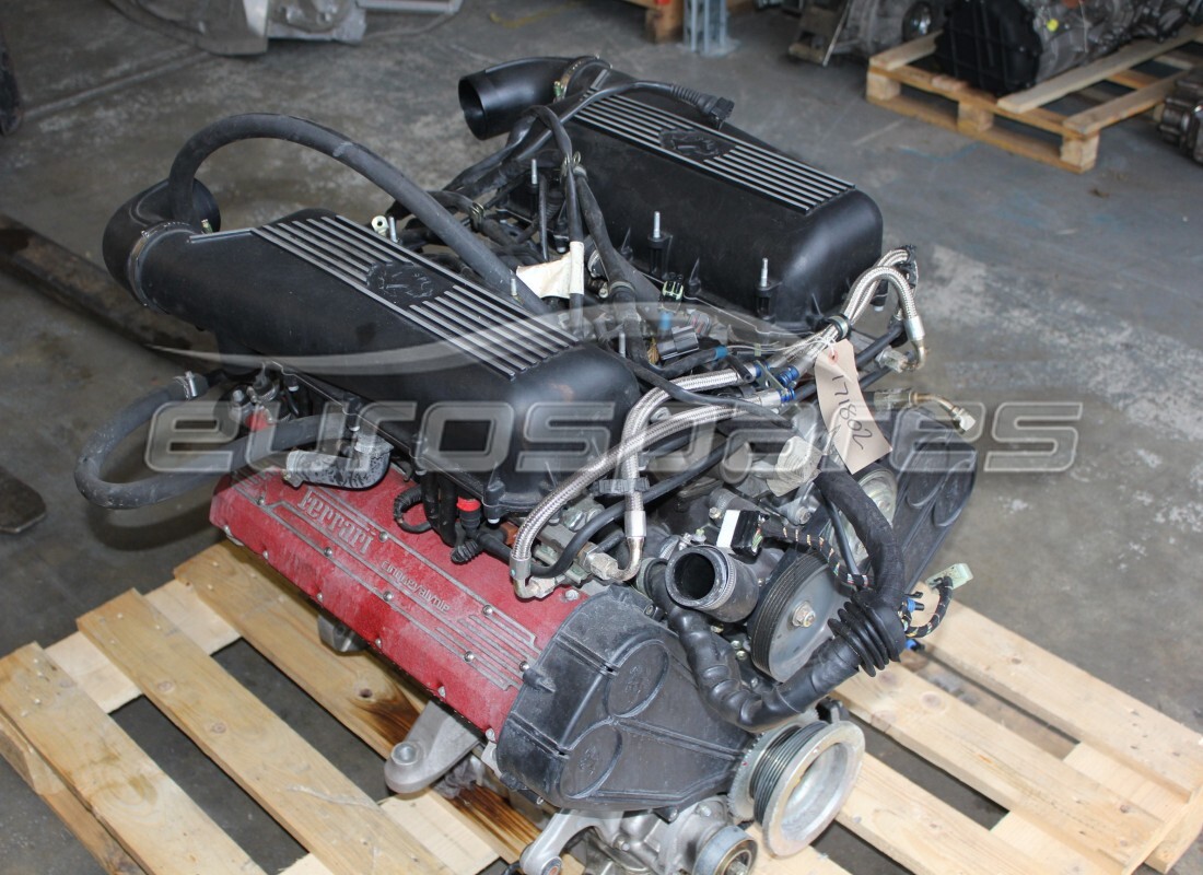 USED Ferrari F355 ENGINE 5.2M . PART NUMBER 171802 (1)