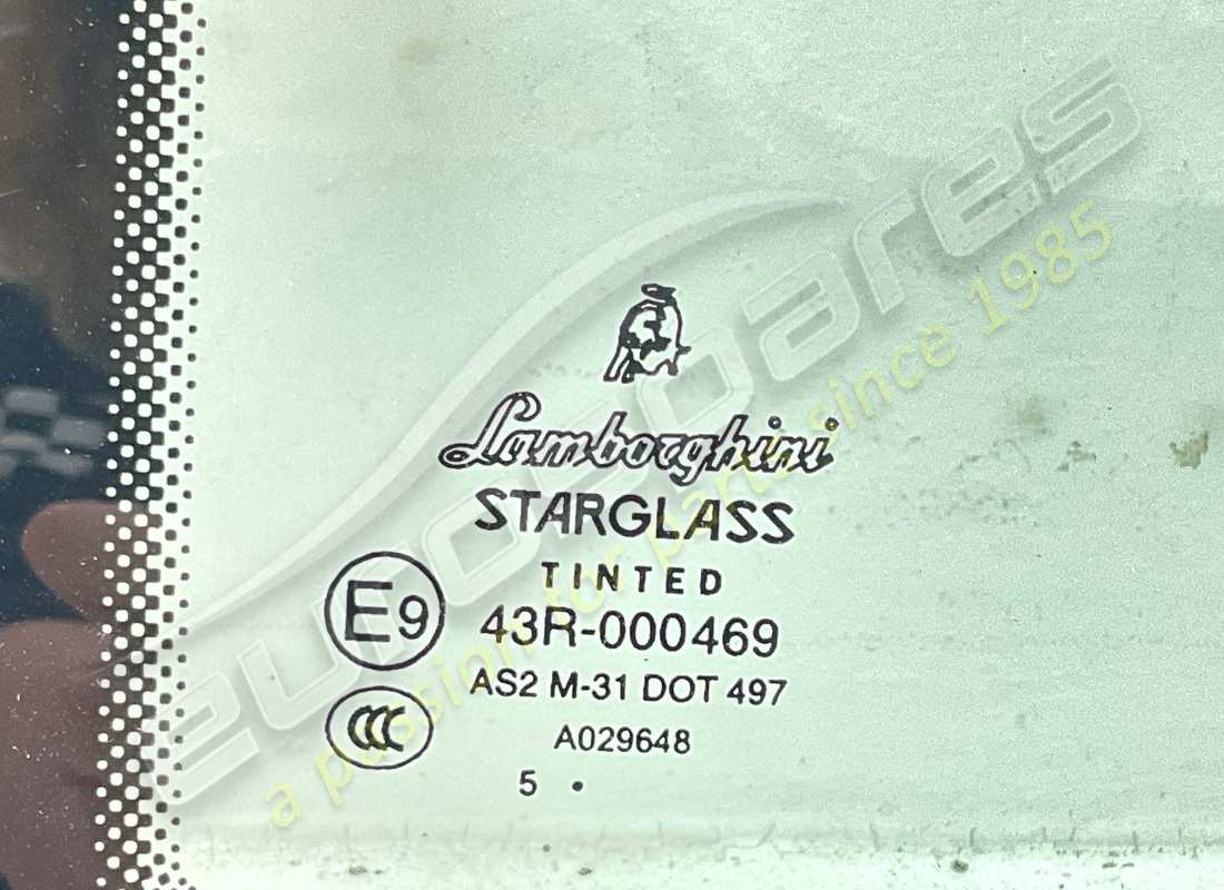 used lamborghini side window,rr. part number 408845299a (2)