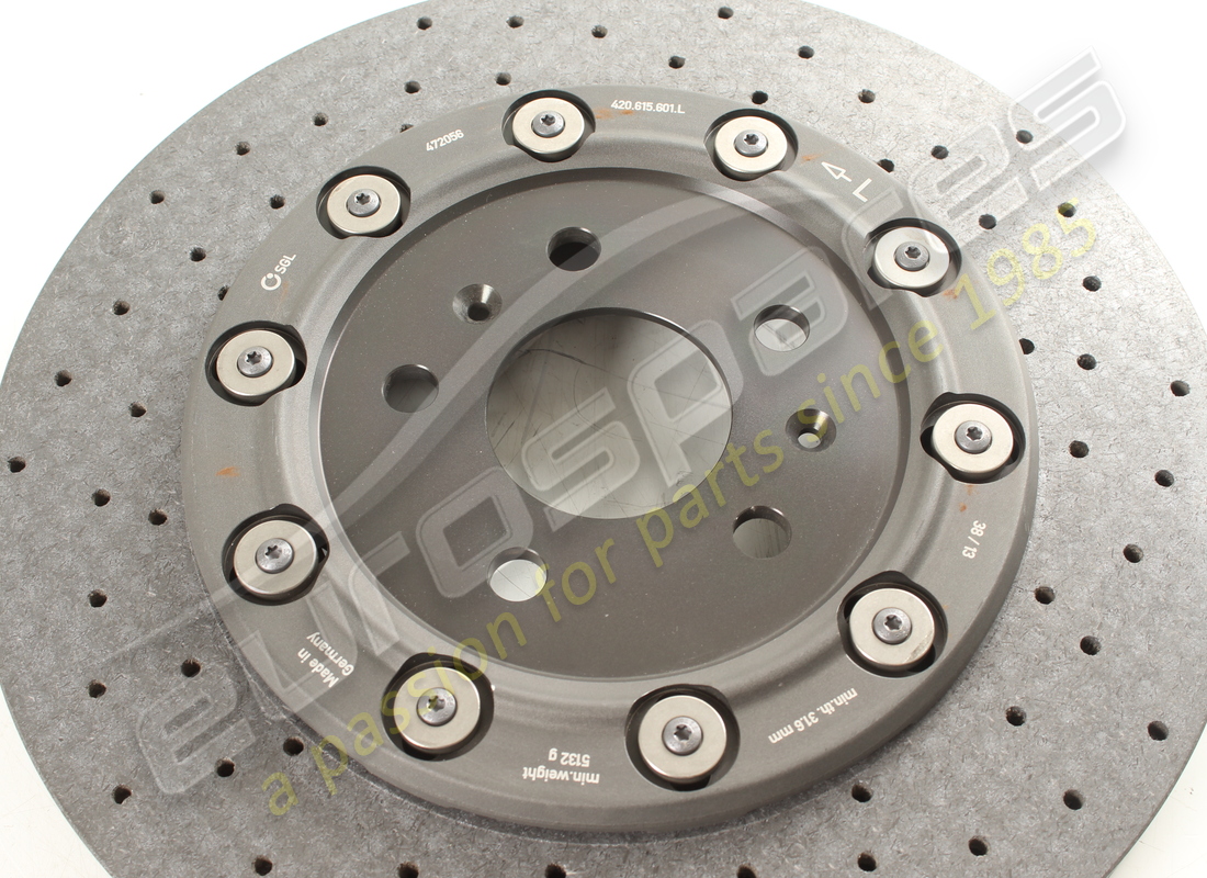 new lamborghini brake disk ceramic ccp. part number 420615601l (2)