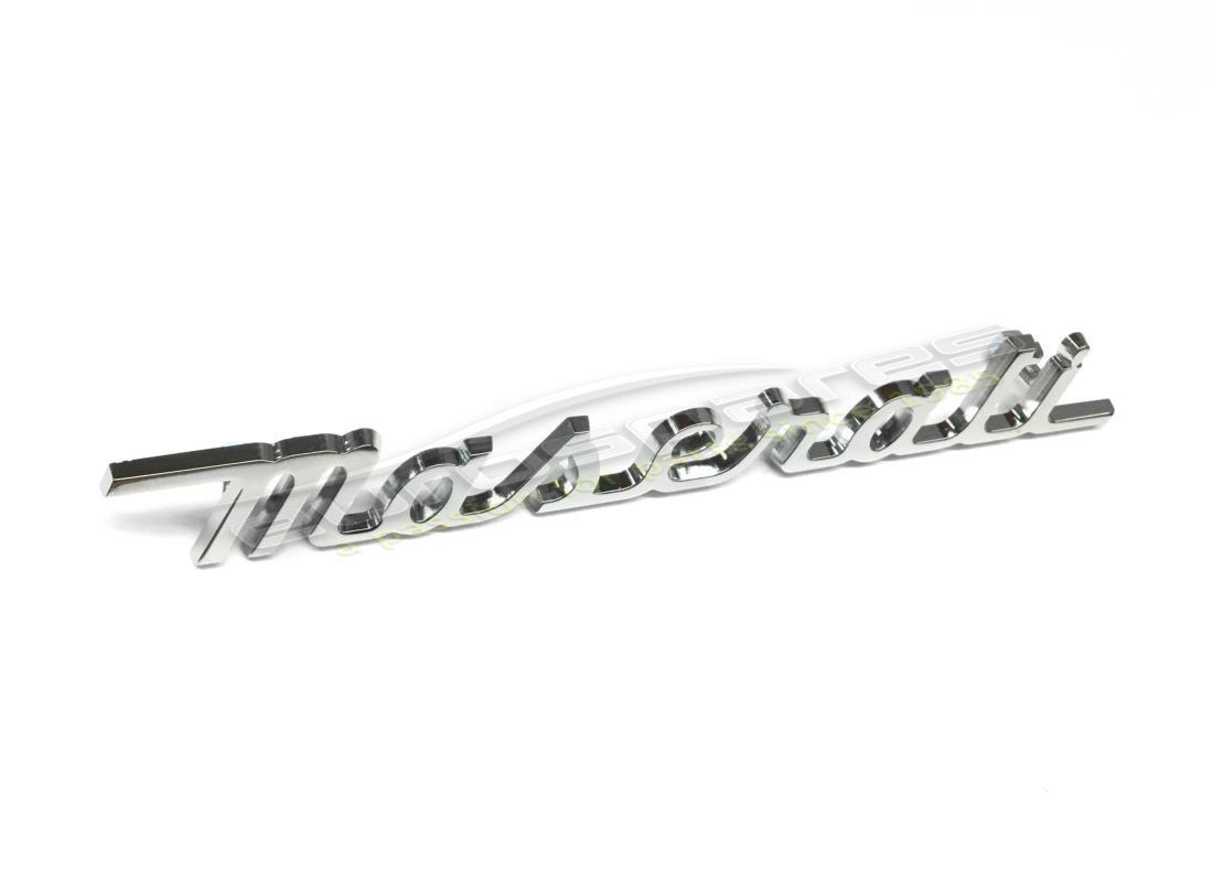 new maserati maserati chrome script. part number 107bv57591 (1)