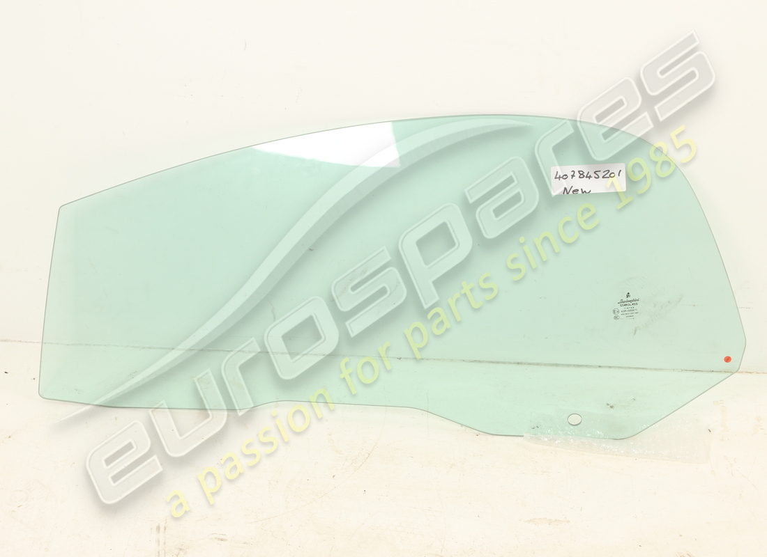 new (other) lamborghini door window, front. part number 407845201 (1)