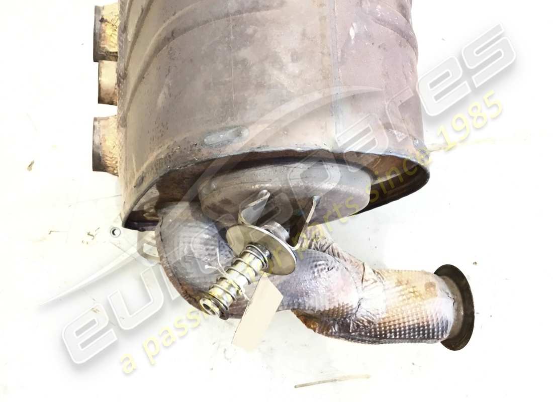 damaged lamborghini muffler senza cat. part number 470251051l (3)