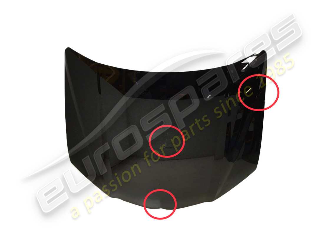 damaged lamborghini hood part number 4ml823029