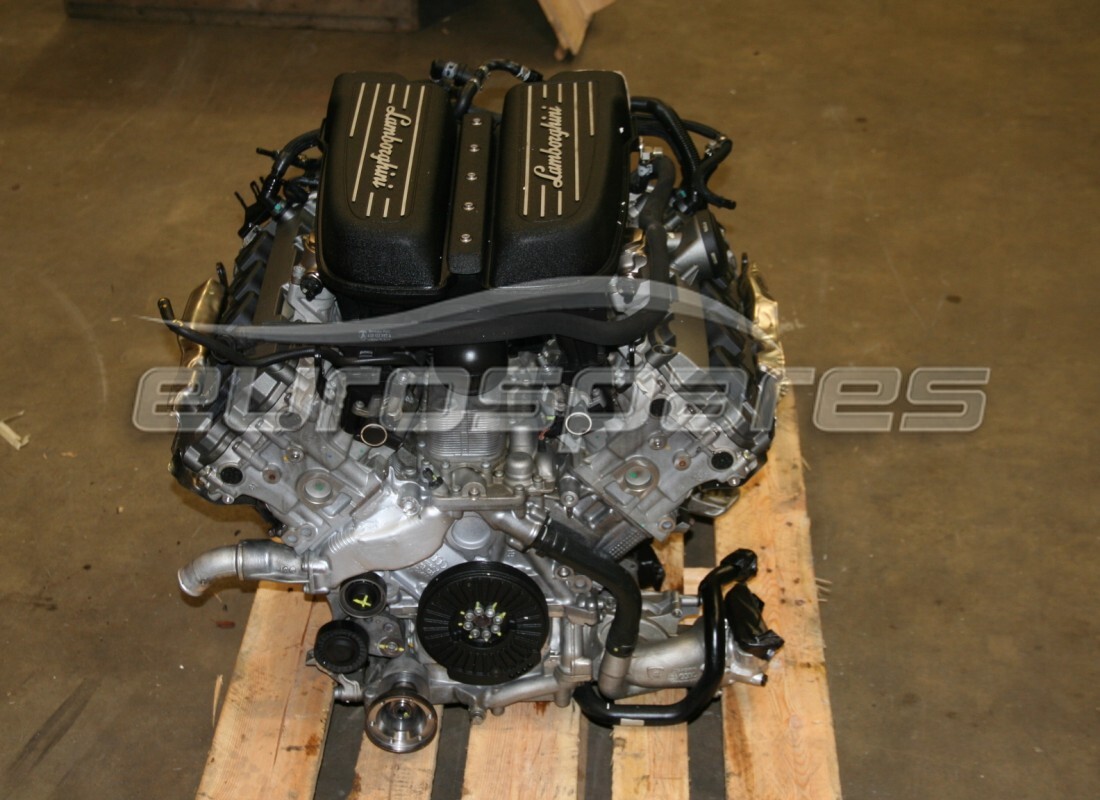 USED Lamborghini LP560 GALLARDO ENGINE . PART NUMBER MR00Y9Q07L (1)