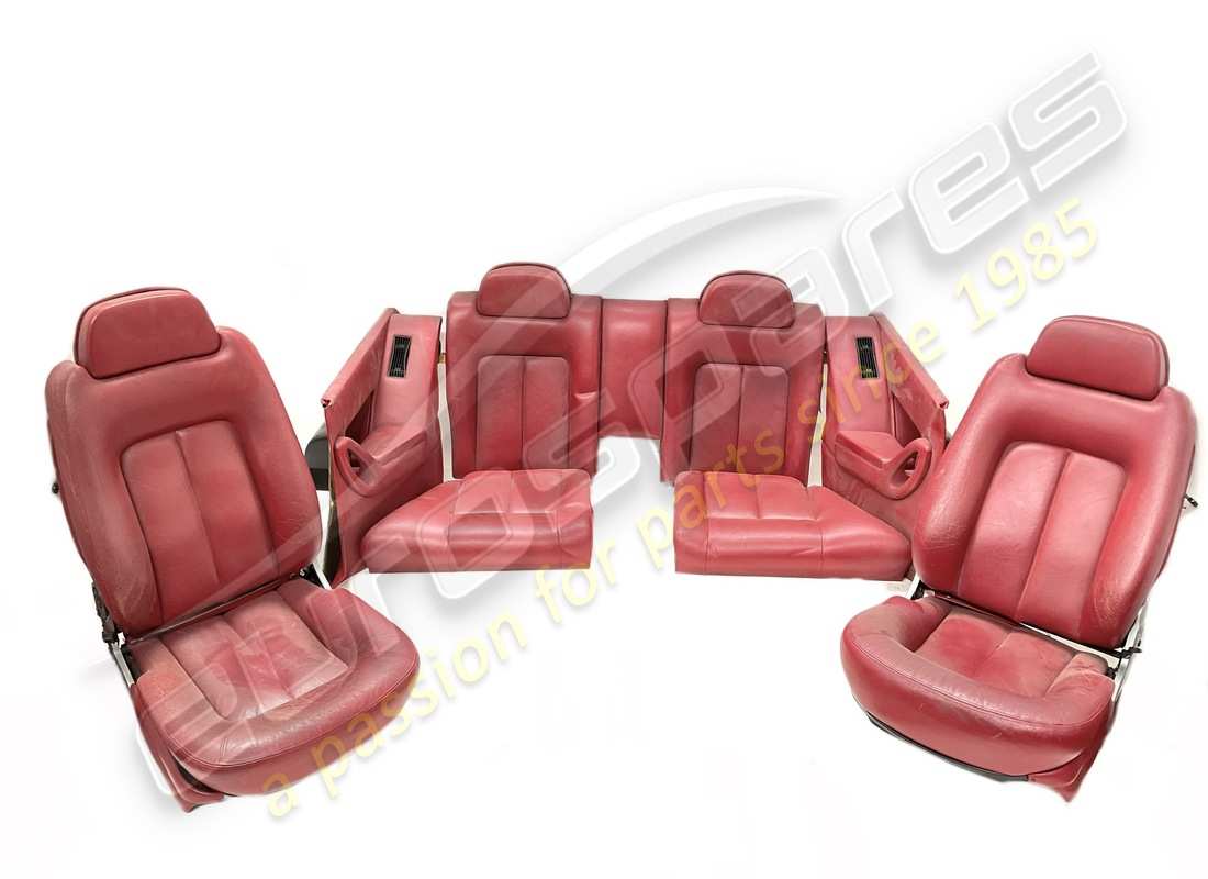 used ferrari complete interior in red. part number 900114692 (2)