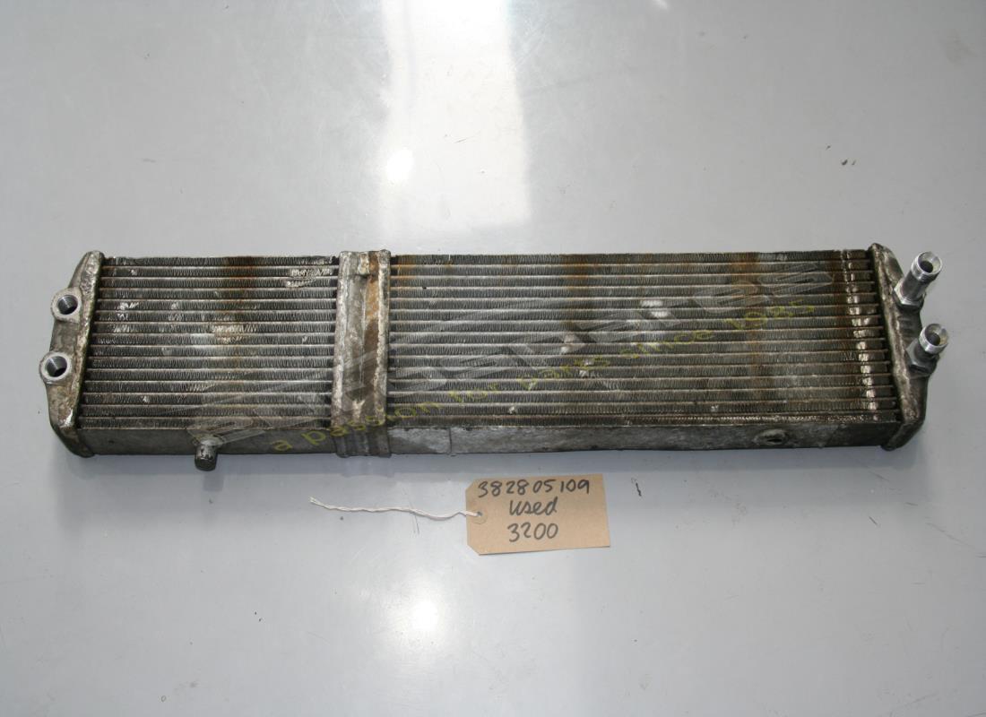 USED Maserati OIL RADIATOR . PART NUMBER 382805109 (1)