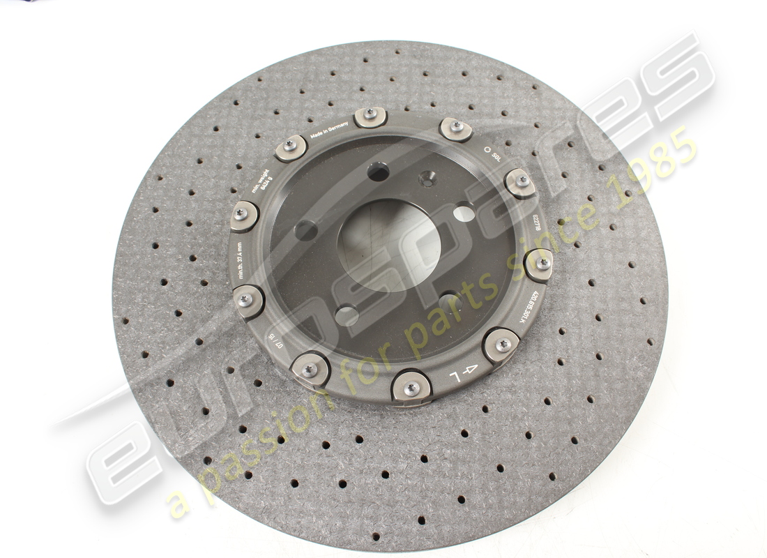 NEW Lamborghini BRAKE DISC CERAMIC CCP . PART NUMBER 420615301K (1)