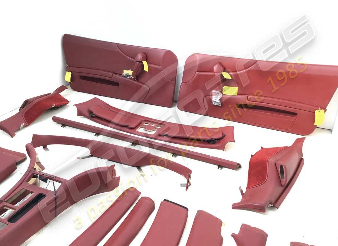 used eurospares interior panels & carpet set (bordeaux red). part number eap1226104 (2)