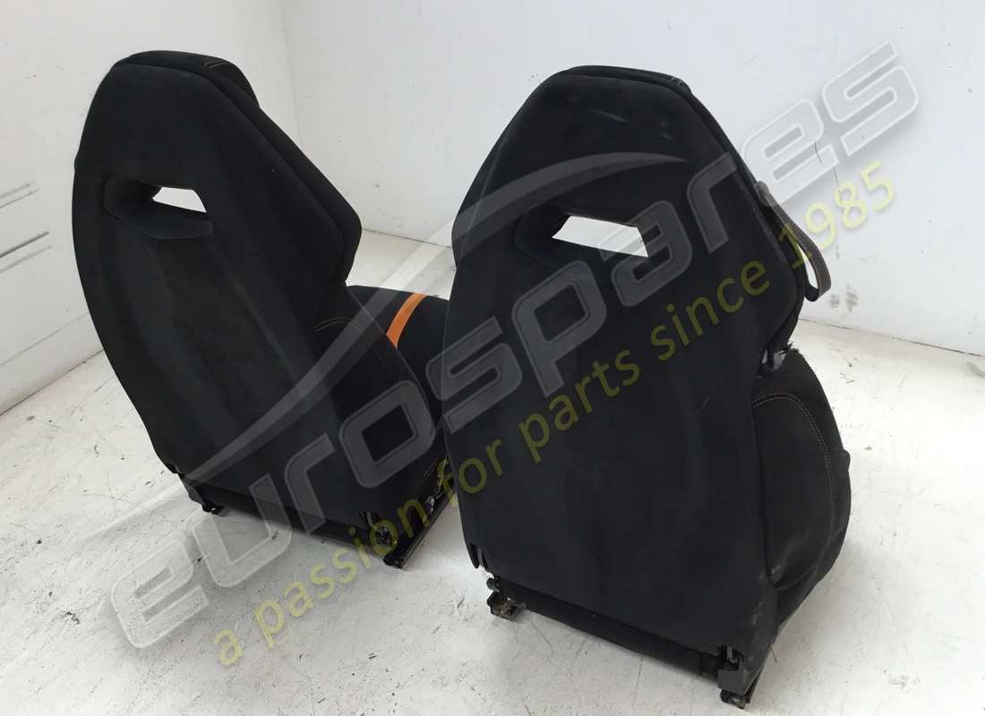 used lamborghini pair of comfort seats. part number 4t0882011bw (9)