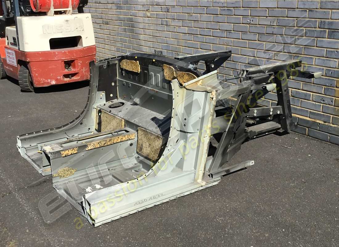 used eurospares lamborghini gallardo lp570 sl rear chassis frame part number eap1230037