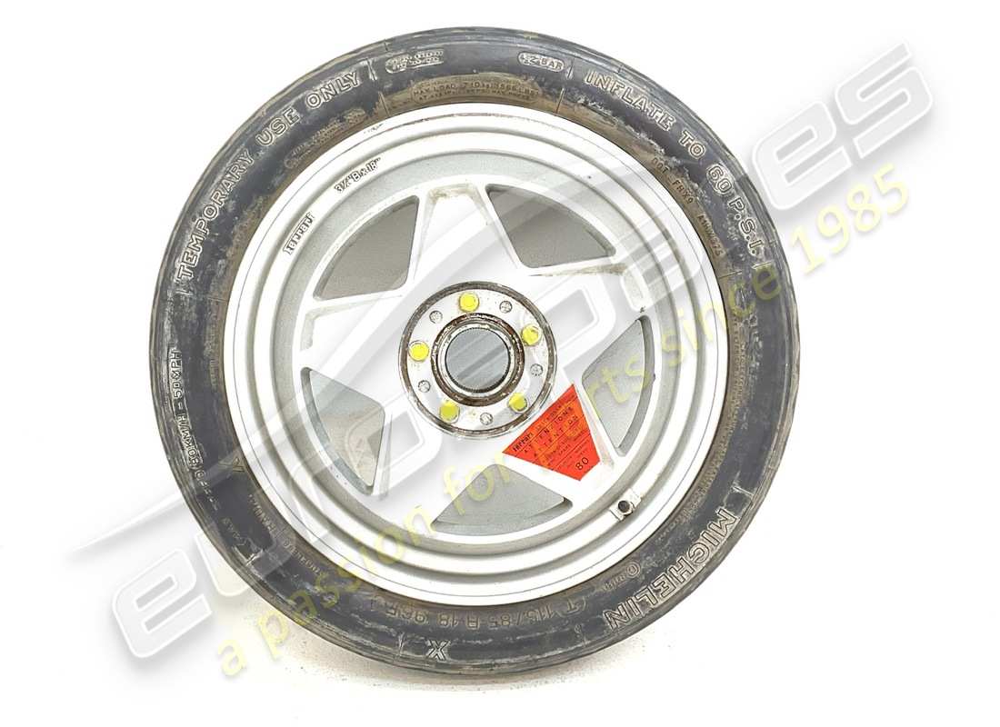 used ferrari spare tyre rim part number 124203