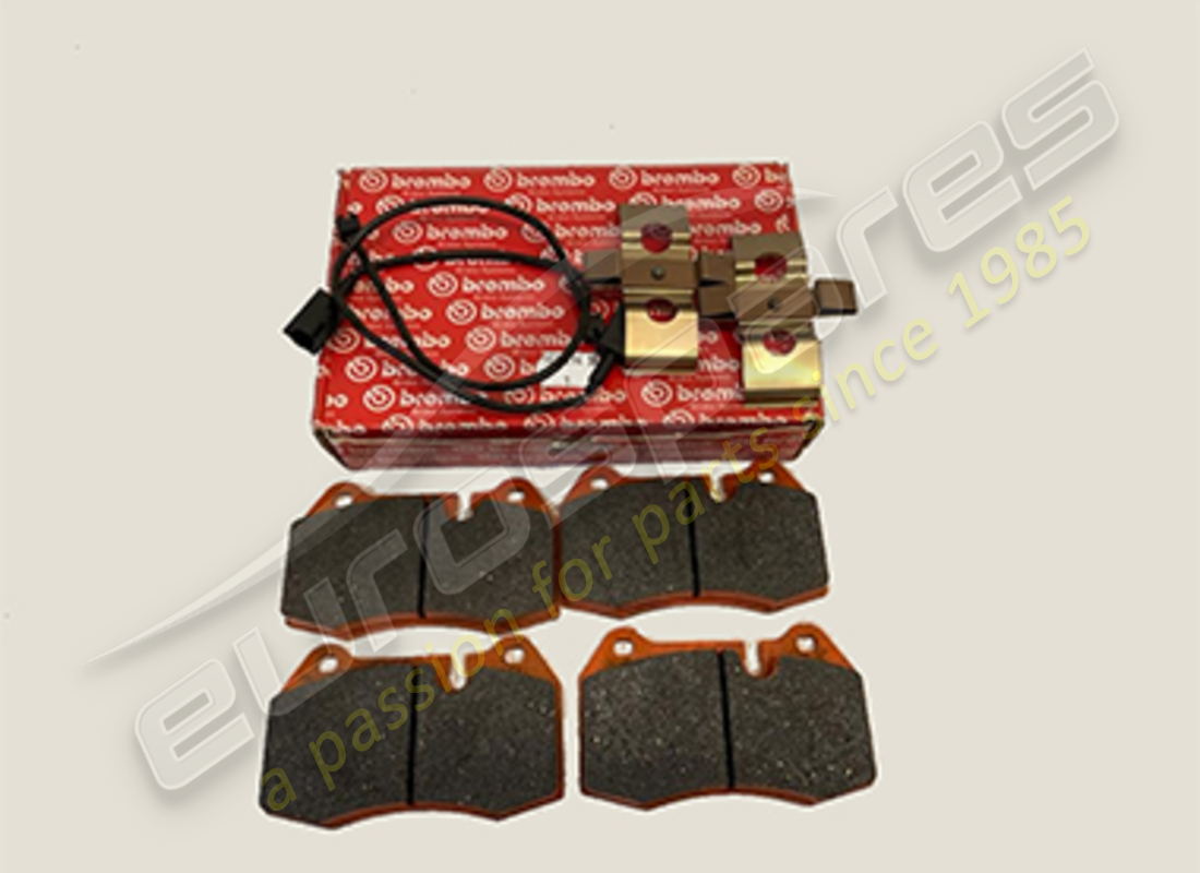 new ferrari front brake pad set (challenge). part number 70000956 (1)