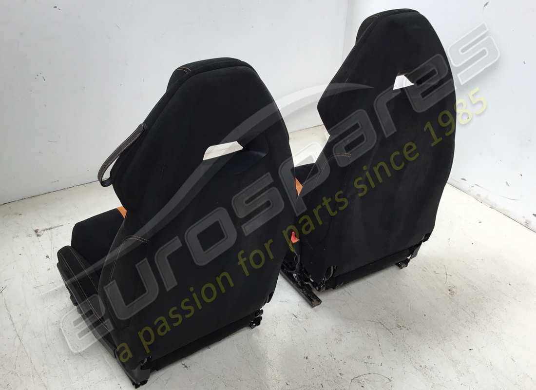 used lamborghini pair of comfort seats. part number 4t0882011bw (8)